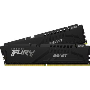 Kingston KF552C40BBK2-16 16GB 5200MT/s DDR5 CL40 DIMM (2x8GB)) FURY Beast Black