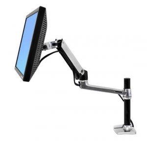 Ergotron 45-295-026 LX Desk Mount LCD Arm, Tall Pole