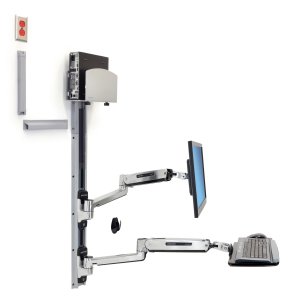 Ergotron 45-358-026 Lx Sit Stand Wall Mount System