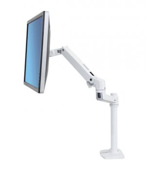 Ergotron 45-537-216 Lx Desk Mount Lcd Monitor Arm Tall Pole