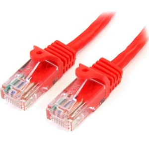 StarTech 2m Cat5e Snagless RJ45 UTP Patch Cable (M/M) - Red