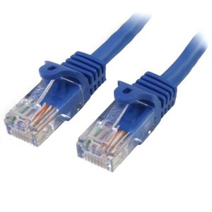 StarTech 7m Blue Cat5e / Cat 5 Snagless Ethernet Patch Cable 7 m 45PAT7MBL