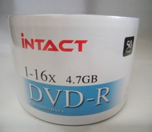 Intact Dvd-r / 16x / 50 Tube / Glossy Photo / Gp1650