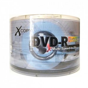 Xcopy Dvd-r / 16x / 50 Tube / White 752939