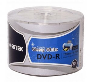 Ritek Dvd-r / 16x / 50 Tube / Glossy 528680