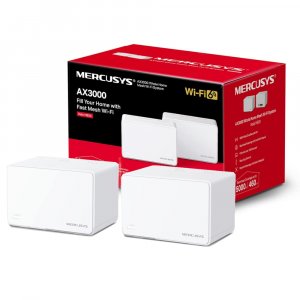 Tp-link Halo-h80x-2pk Mercusys Halo H80x (2-pack), Ax3000 Whole Home Mesh Wifi 6 System, 2yr