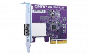 Qnap QXP-400eS-A1164 1-port Sff-8088 Sata Host Bus Adapter, 4 X Sata 6gb/s , Pcie 3.0 X2, For Tl Sata Jbod