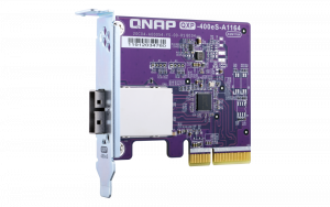 Qnap QXP-400eS-A1164 1-port Sff-8088 Sata Host Bus Adapter, 4 X Sata 6gb/s , Pcie 3.0 X2, For Tl Sata Jbod