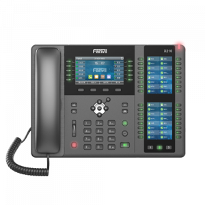 Fanvil X210 High-end Enterprise IP Phone - 4.3' (video) Colour Screen, 20 Lines, 106 X Dss Buttons, Dual Gigabit Nic