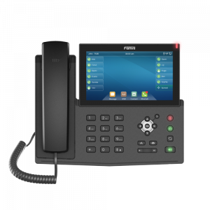 Fanvil X7 Ip Phone, 7' Touch Colour Screen, Built In Bluetooth, Supports Video Calls, Upto 128 Dss Entires, 20 Sip Lines, Dual Gigabit