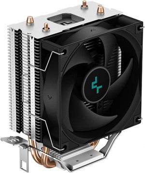 Deepcool Ag200 Compact Single-tower Cpu Cooler , 2 Copper Heat Pipes,  92 Mm Fdb Pwm Fan, Application For Intellga1700/1200/1151/1150/1155 Amdam5/am4