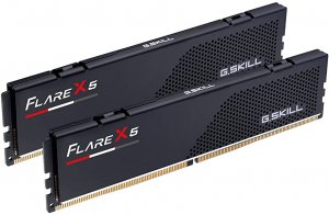 G.Skill Flare X5 Series (AMD Expo) 64GB (2 x 32GB) 288-Pin SDRAM DDR5 5600 CL36-36-36-89 1.25V Dual Channel Memory F5-5600J3636D32GX2-FX5 (Matte Black)
