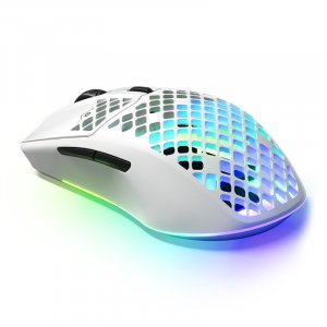 SteelSeries Aerox 3 Wireless Optical Gaming Mouse - 2022 Snow Edition