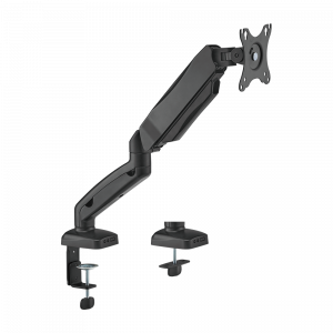 Brateck Economy Single Screen Spring-assisted Monitor Arm Fit Most 17'-32' Monitor Up To 9 Kg Vesa 75x75/100x100
