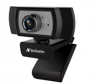 Verbatim 1080p Full Hd Webcam - Black/silver