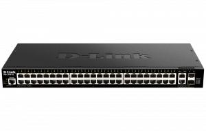 D-link Dgs-1520-52 Dgs-1520-52 - 52-port Gigabit Smart Managed Stackable Switch With 48 1000base-t, 2 10gbase-t And 2 Sfp+ Ports.