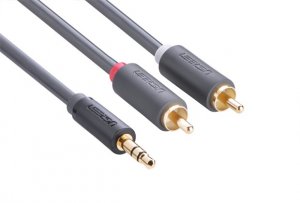 Ugreen 10512 3.5mm Male To 2rca Male Cable 3m 