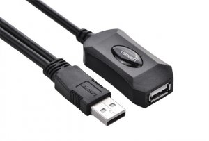 Ugreen 20213 Usb 2.0 Active Extension Cable 5m With Usb For Power