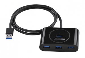 Ugreen 20290 Usb 3.0 4 Ports Hub - Black