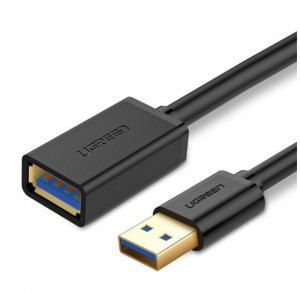 Ugreen 30125 Usb 3.0 A Male To A Female Extension Cable Gold-plated  0.5m 