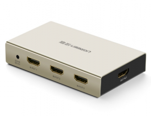 Ugreen 40278 3x1 Hdmi Switch - Zinc Alloy