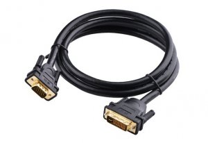 Ugreen 11617 Dvi ( 24+5) Male To Vga Male Cable 1.5m Black
