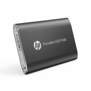 HP P500 120GB USB 3.2 Gen 2 Portable SSD - Black 6FR73AA