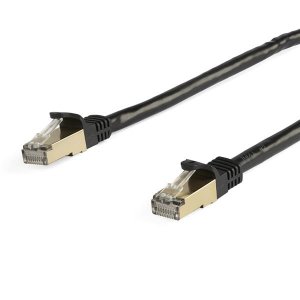 Startech 6aspat10mbk Cable - Black Cat6a Ethernet Cable 10m