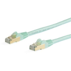 Startech 6aspat7maq Cable - Aqua Cat6a Ethernet Cable 7m
