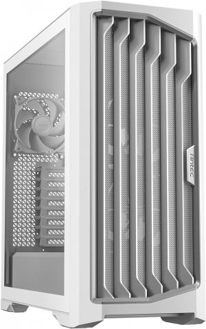 Antec P1 Ft Editor's Choice, E-atx, Atx, Antec Iunity, Usb C,  4mm Tempered Glass, 4090x Ready, 4x Storm T3 Fan Gaming Case White