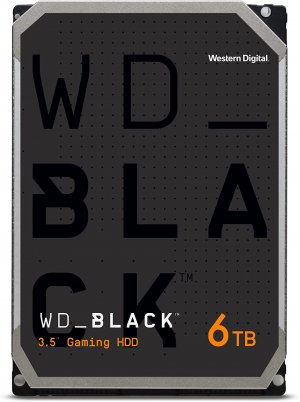 WD Black 6TB Gaming Internal Hard Drive HDD - 7200 RPM, SATA 6 Gb/s, 128 MB Cache 3.5