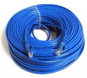 Network Cable Cat6/6a Rj45 50m Blue