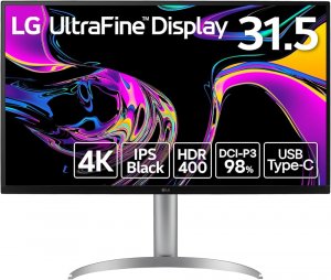 LG 32UQ850V-W 32 4K UHD 3840X2160 ULTRAFINE IPS MONITOR HDMI DP USB-C HAS SPK 3 YEARS WARRANTY