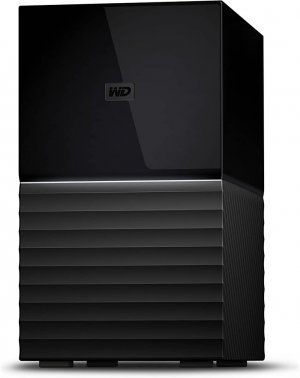 WD My Book Duo 16tb Desktop Raid External Hard Drive Usb 3.1 Gen2 - Black