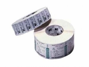 Zebra LABEL PAPER 4X3IN (101.6X76.2MM) DT Z-SELECT 4000D HIGH PERFORMANCE COATED ALL-TEMP ADHESIVE 3IN (76.2MM) CORE 2238/ROLL 4/BOX PLAIN