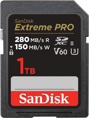 SanDisk Extreme Pro SDXC SDSDXEP 1TB Memory Card