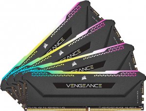 Corsair Vengeance Rgb Pro Sl 32gb (4x8gb) Ddr4 3600mhz C18 Black Heatspreader Desktop Gaming Memory