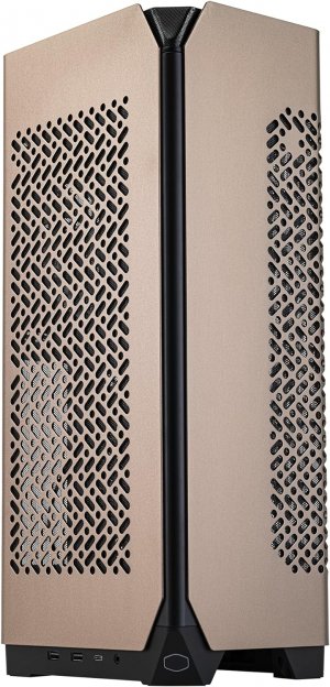 Cooler Master NCORE 100 MAX Bronze ITX SFF Tower Case, Custom 120mm AIO, 850W SFX Gold ATX3.0 PSU