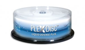 Plexdisc Bd-r / 25gb / 6x / 25 Cake / Liquid Defence 009090