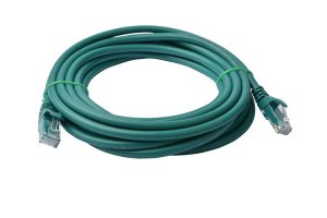 8ware Cat 6a Utp Ethernet Cable, Snagless  - 7m Green Ls