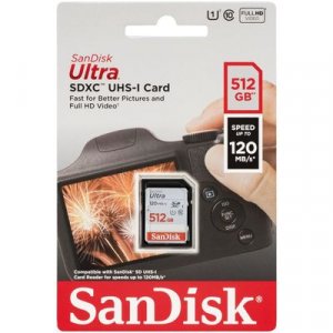 Sandisk 512gb Ultra Sdxc Uhs-i Card (sdsdunc-512g-gn6in)