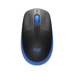 Logitech M190 Full-Size Wireless Mouse - Blue
