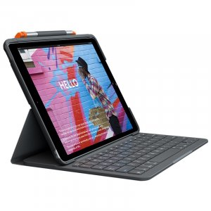 Logitech Slim Folio Keyboard Case for iPad 7th & 8th Generation