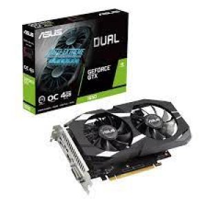 Asus NVIDIA GeForce GTX 1650 Dual OC 4GB V2 Video Card DUAL-GTX1650-O4GD6-P-V2