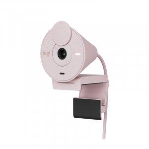 Logitech Brio 300 Full HD Webcam - Rose