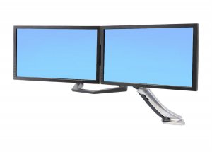 Ergotron 97-783 Dual Monitor & Handle Kit