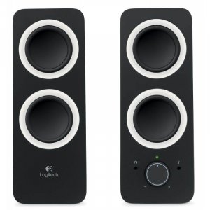 Logitech Z200 2.0 Speakers - Black 980-000850