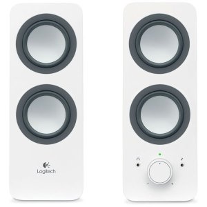 Logitech Z200 Multimedia Speakers - Snow White 980-000851