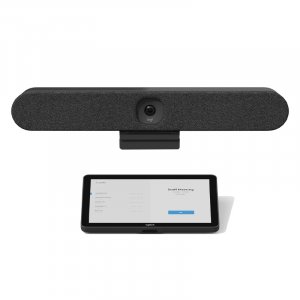 Logitech Meeting Room Solution - Rally Bar Huddle + TAP IP With CollabOS Android