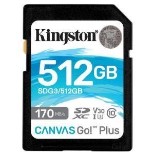 Kingston Sdg3/512gb 512gb Sdxc Canvas Go Plus 170r